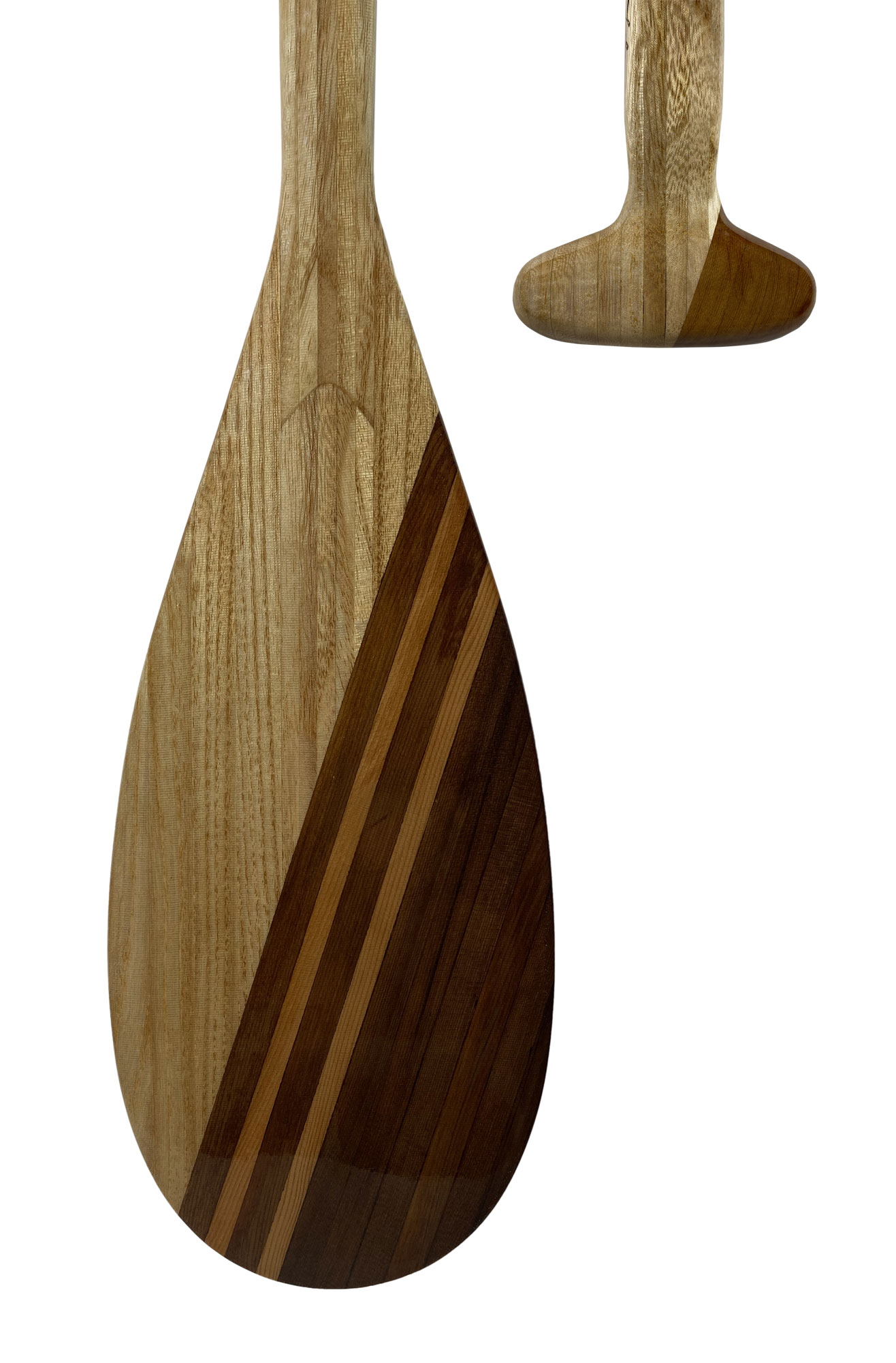 Wooden Sup Paddle - Ontario Sunset