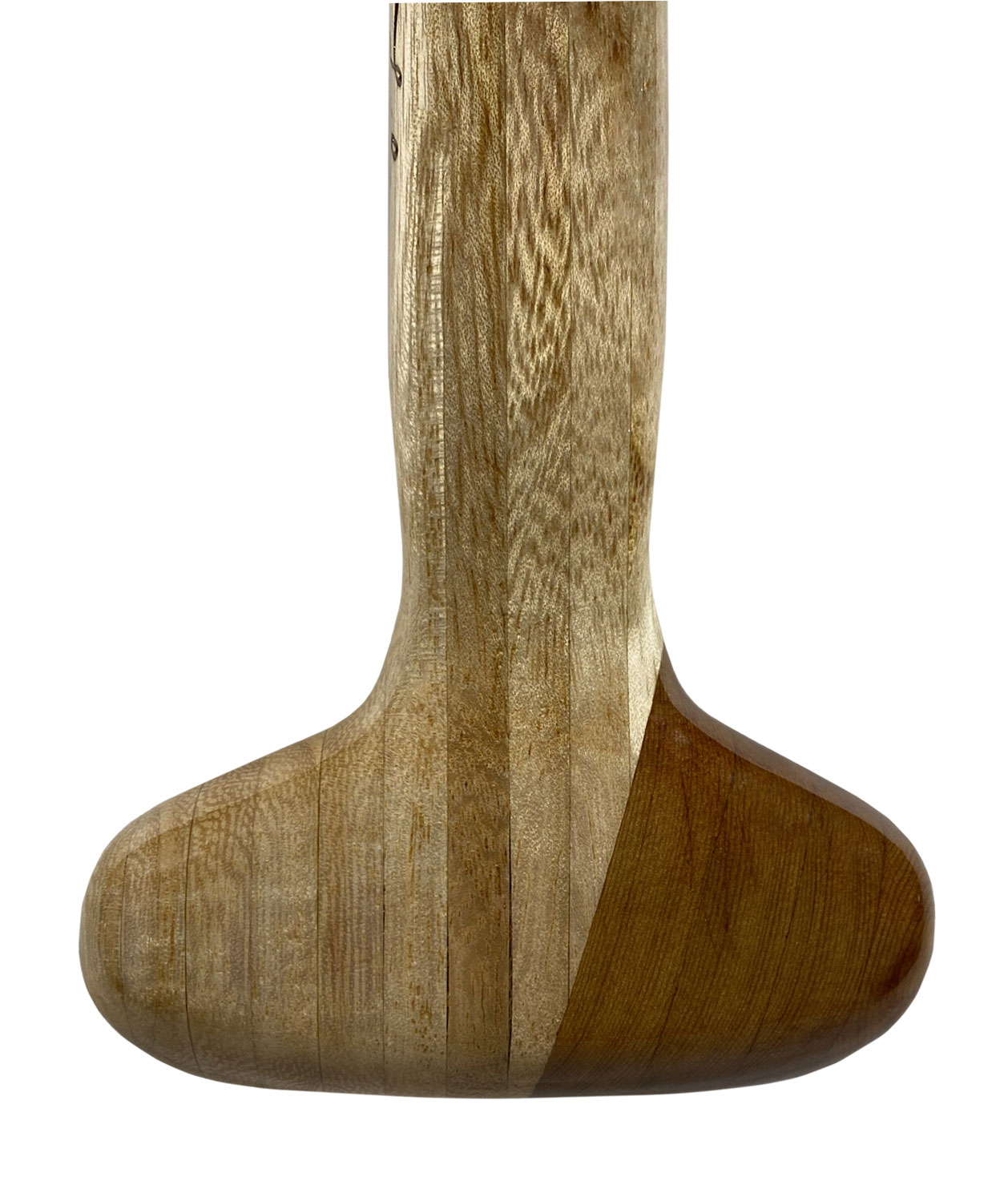 Skillfully hand-crafted wooden sup paddle handle, Ontario Sunset Model Hand-crafted wooden sup paddle handle, made out of paulownia and red cedar wood